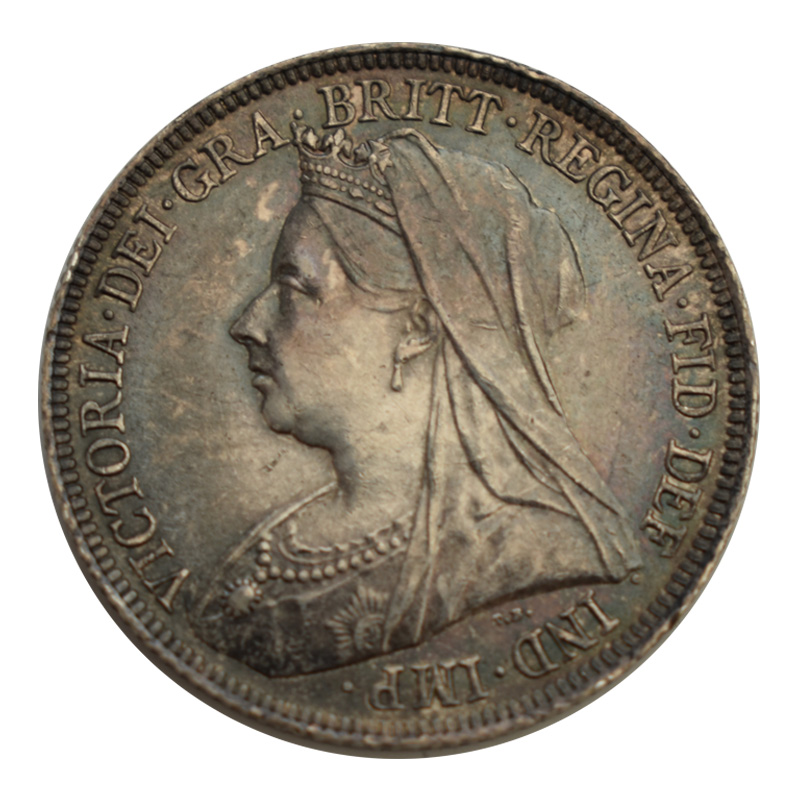 1897 Victoria Shilling Obverse