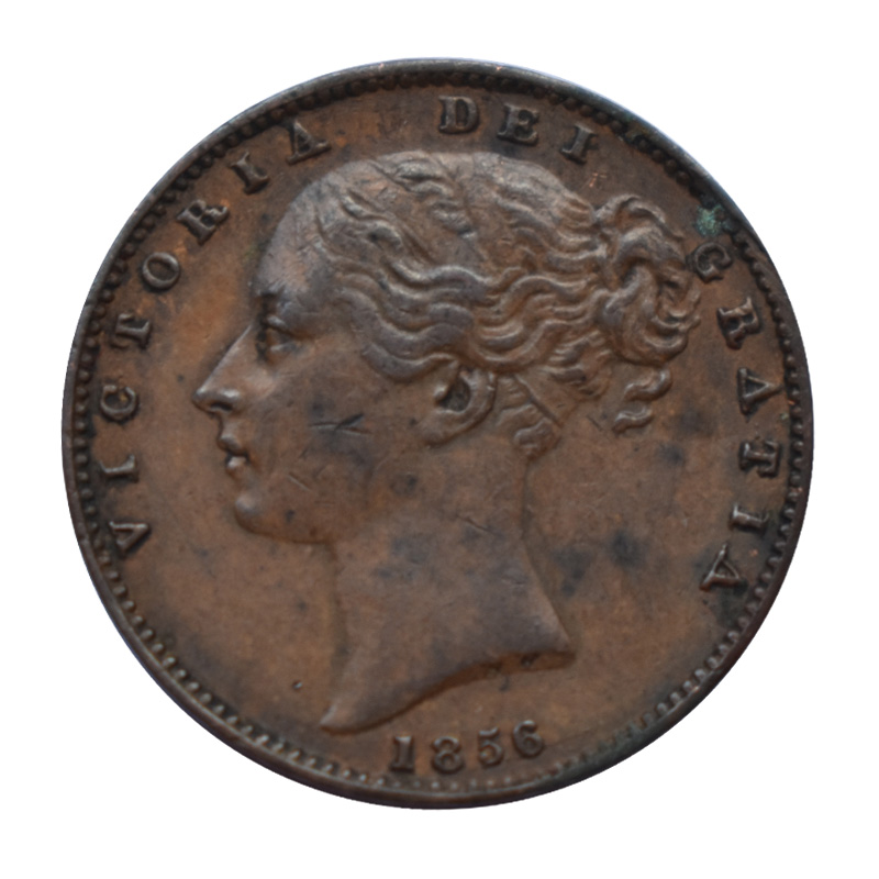 1856 Farthing Obverse